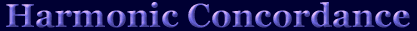 Harmonic Concordance