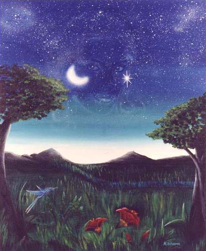 The Light of the Goddess Earth